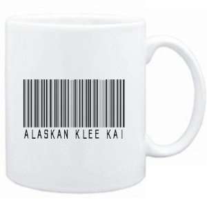    Mug White  Alaskan Klee Kai BARCODE  Dogs