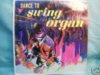 Dance to Swing Organ   The Mustang Record Cover  