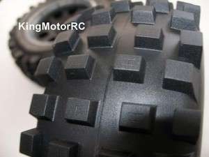 Kingmotor T1000 Knobby tires fits HPI Baja, 5T, SC, !!  