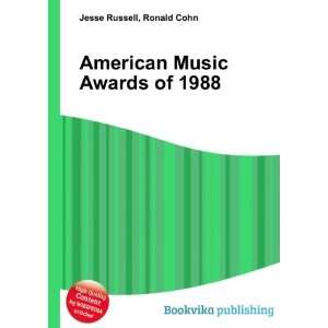  American Music Awards of 1988 Ronald Cohn Jesse Russell 