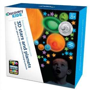    Discovery Exclusive 3D Hanging Planets and Stars Toys & Games
