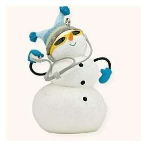    Playing it Cool Snowman 2008 Hallmark Ornament: Everything Else