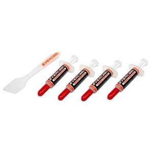   Evercool FAN GREASE Thermal Grease Syringes   4 Pack Electronics