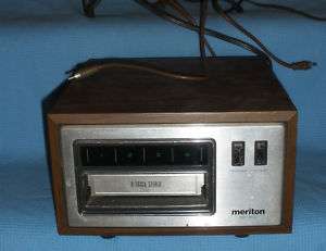 Vintage 8 Track Stereo Player Meriton® HD 800  