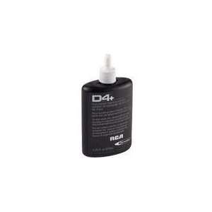  BOTTLES   RCA Discwasher #RD 1046 1.25 oz. D4+ Vinyl Record Cleaning 