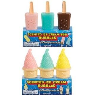 Ice Cream Cone and Frozen Treat Erasers. Kids Party Favors 24 pcs