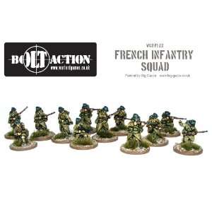 Bolt Action 28mm Early War French Squad: Toys & Games