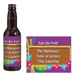   Sign Personalized Beer Bottle Labels   Qty 12: Health & Personal Care