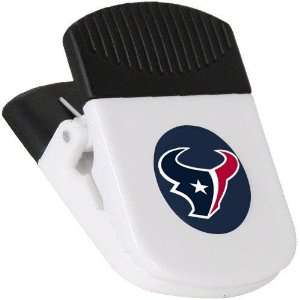  Houston Texans White Magnetic Chip Clip