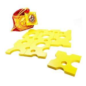  Crazy CheeseWooden Puzzle and Brainteaser with Two Levels 