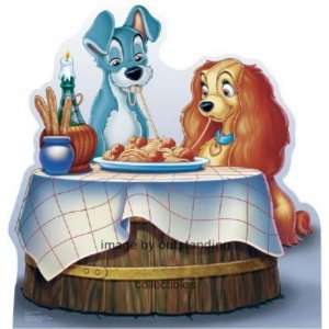  Lady and the Tramp Life size Standup Standee Everything 