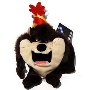    Taz Tasmanian Birthday   Warner Bros Bean Bag Plush: Toys & Games