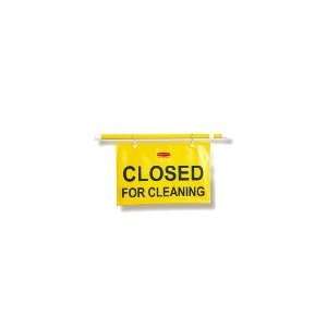  Rubbermaid   Closed For Cleaning Sign, English, 13 in H, 1 
