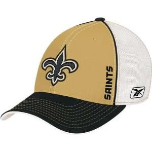 Reebok New Orleans Saints Gold Youth 2008 Draft Day Flex Fit Youth Hat 