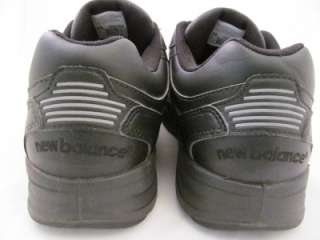 New Balance Black 576 Velcro Walking Shoes Sneakers Mens 11  