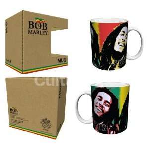  Bob Marley Iron Lion Zion Gift Boxed Ceramic Mug: Kitchen 