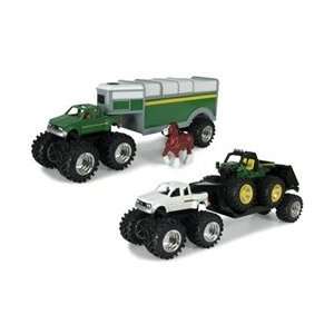   : 37689 ERTL John Deere Monster Pickup Haulers(1 only): Toys & Games