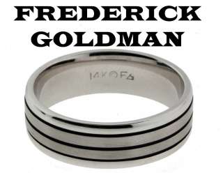   GOLDMAN 11 724W70 G WEDDING BAND 14K WHITE GOLD SIZE10 NEW  