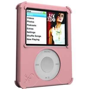  New Pink Silicone Wrapz Case 4 Apple iPod Nana 3rd Gen 