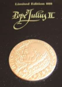MONTBLANC POPE JULIUS II PEN # 715/888 18K GOLD MINT  