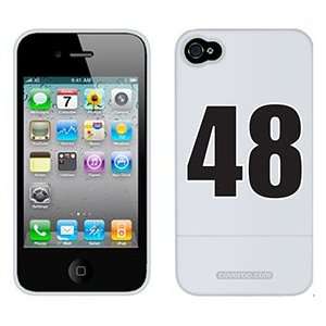  Number 48 on Verizon iPhone 4 Case by Coveroo  Players 