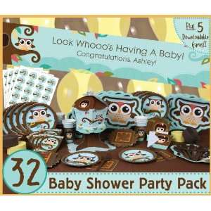 Owl   Look Whooos Having A Baby   32 Baby Shower Party 