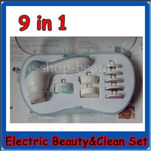 Facial cleaning set facial cleaner face care 4in1 New v  