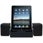 charges iphone ipod 2 1 channel powered speaker fm radio with 10 
