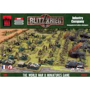 Flames of War French Infantry Company Toys & Games