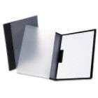 Esselte Two Pocket PVC Folder w/Fastener, Holds 105 Sheets