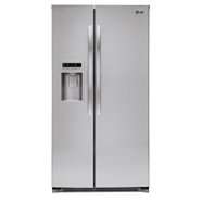 LG 26.5 cu. ft. Side by Side Refrigerator w/ Ice/Water Dispenser at 