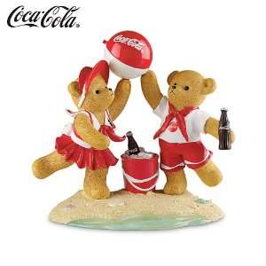  Lifes A Ball With Coke Teddy Bear Figurine by The 