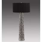 Blackwood Coyne Motticella Tall Chromed Rose Column Table Lamp
