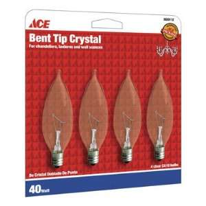   Ace Decorative Bent Tip Light Bulb (11593): Patio, Lawn & Garden