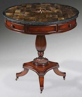 Vincenta Accent Pieces Pedestal Table    Furniture Gallery 