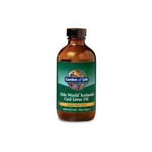  Garden of Life Cod Liver Oil, 8 oz Oil Health & Personal 