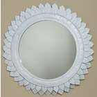 AA Importing Antique White Wall Mirror by AA Importing