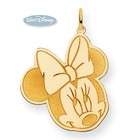   Gold plated Vermeil Silver Disney Minnie Mouse Pendant or Charm
