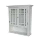 Elite Home Fashions Neal Wall Cabinet with 2 Doors and 1 shelf