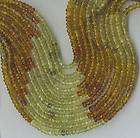 green garnet beads  