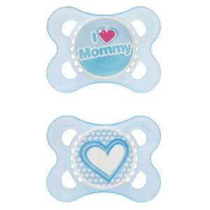  Mam Love & Affection Orthodontic Silicone Pacifiers  2 