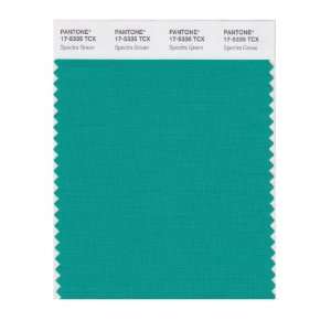  PANTONE SMART 17 5335X Color Swatch Card, Spectra Green 