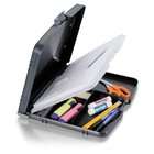   Officemate Triple File Clipboard Storage Box, Recycled, Black (83610
