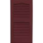 Vantage Building Products Pair of 14 x 75 Louvered Shutters