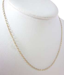 HELEN FICALORA 14kt Rose Gold Classic Chain Necklace  