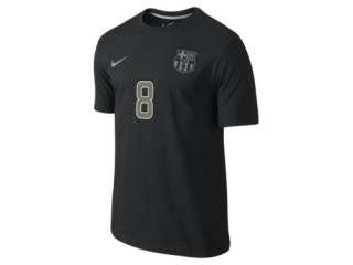  FC Barcelona (Iniesta) Mens Soccer T Shirt