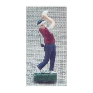  Ceramic Golfer Figurine Patio, Lawn & Garden
