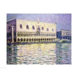  The Ducal Palace, Venice, 1908   Poster by Claude Monet 