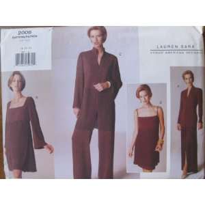  Vogue Pattern 2006 Lauren Sara, Misses Coordinates Size 