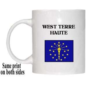    US State Flag   WEST TERRE HAUTE, Indiana (IN) Mug 